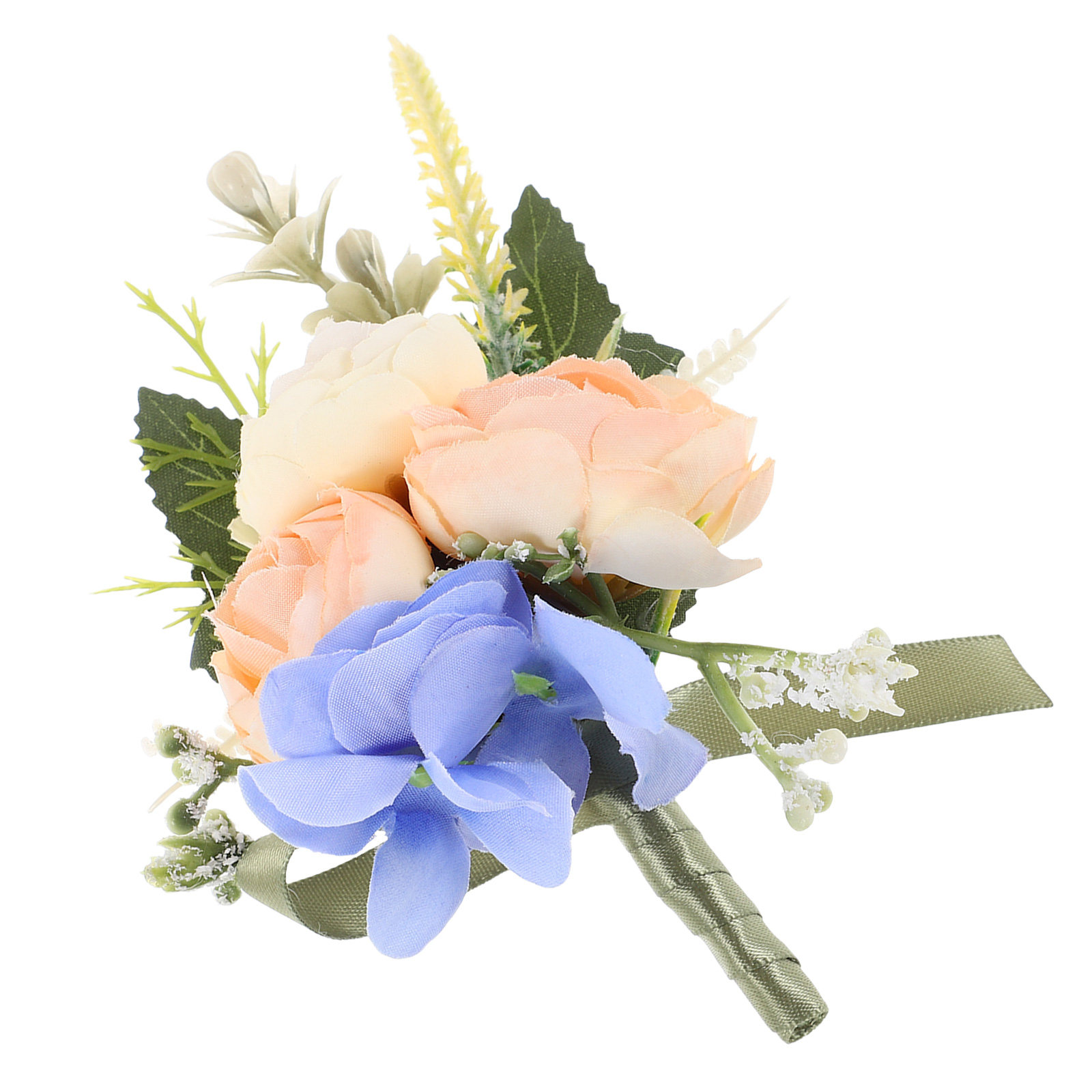 Men Accessories Elegant - Boutonnière de mariage, fleur artificielle pour