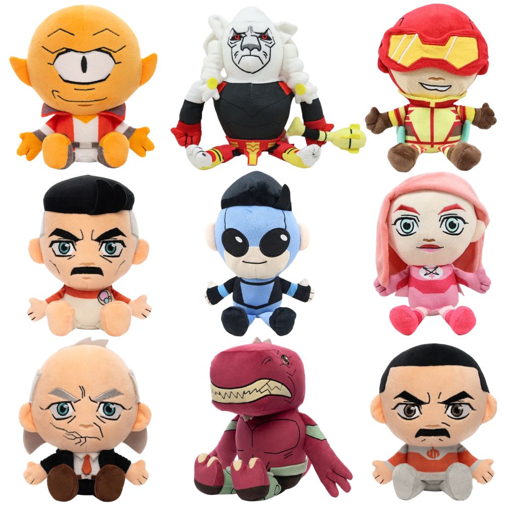 Men Accessories For Birthday Gift - Peluche Invincible Cartoon Omni Man Eve
