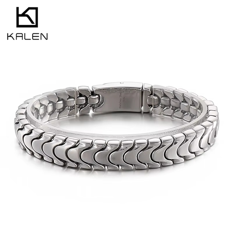 Men Accessories Bd - Bracelet chaîne à maillons Kalen Punk