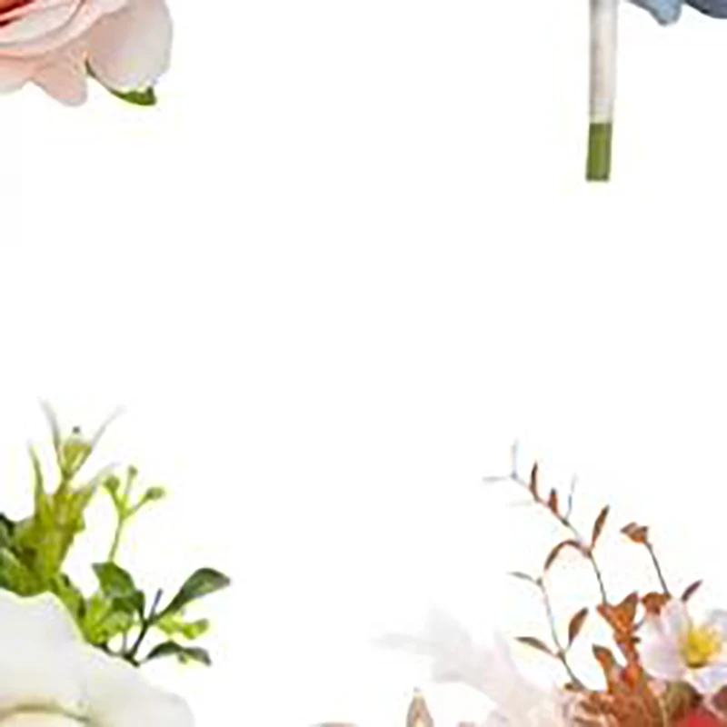 Men Accessories Bouquet - Ensemble de Corsage et boutonnière, fleur