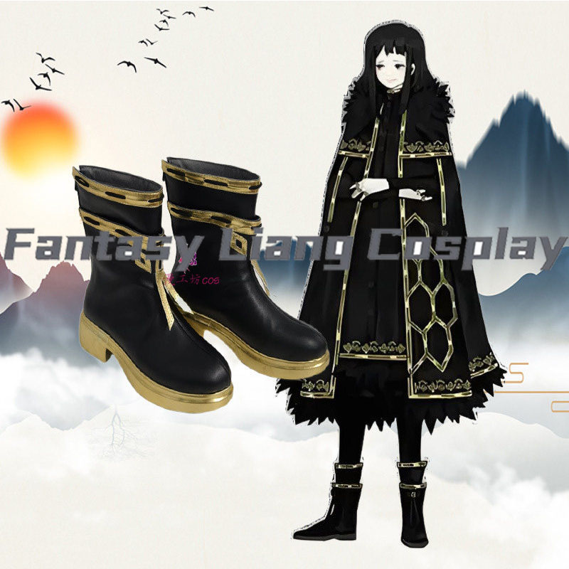 Men Accessories Korea - Bottes de cosplay Ruina Zena Game