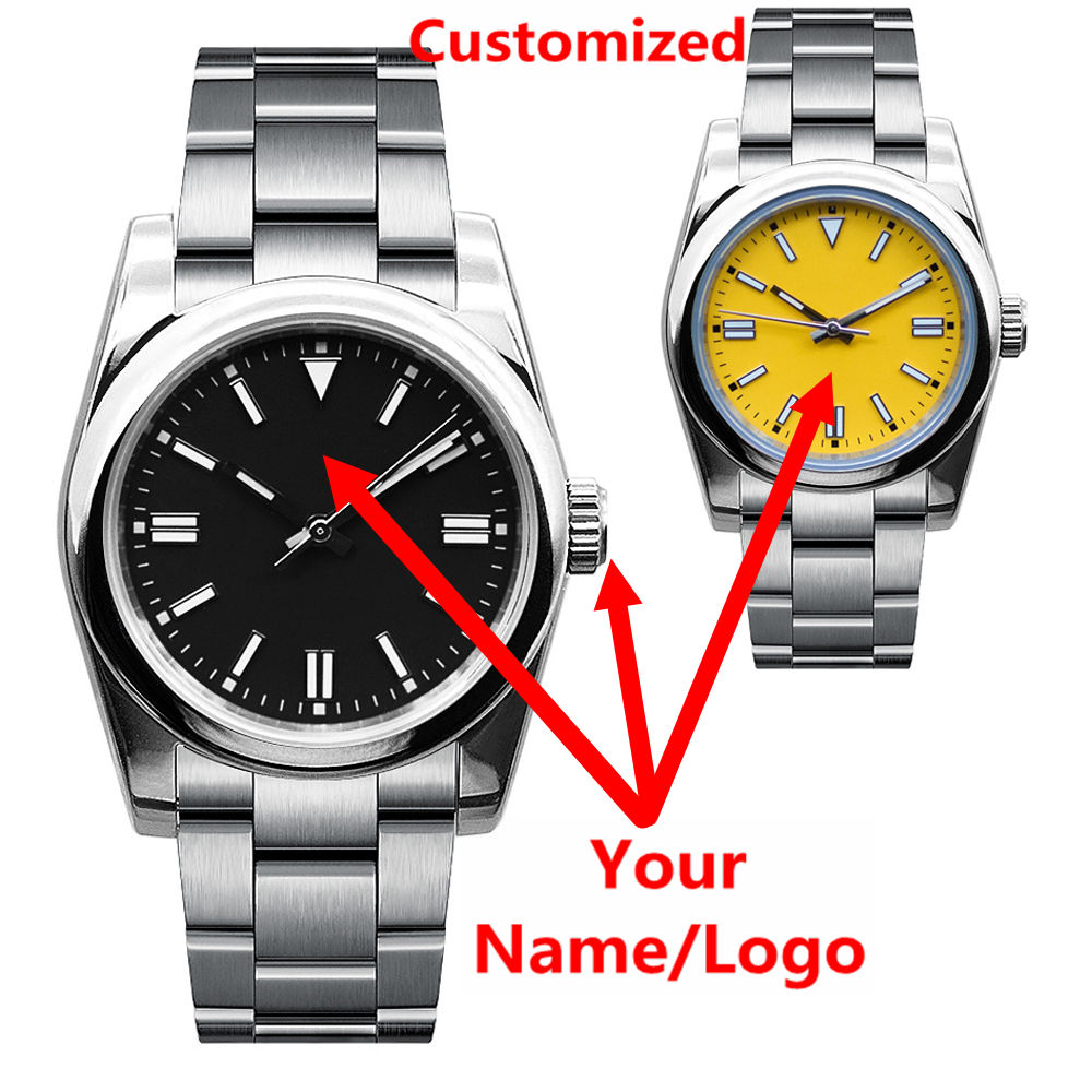 Men Accessories Jewellery - Montre homme personnalisée avec logo, saphir,