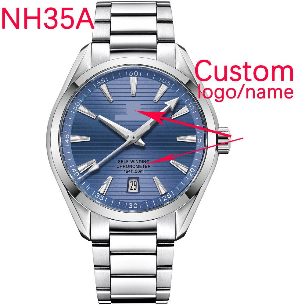 Men Accessories Jewellery - Luxe NH35 Movt Logo personnalisé 41mm