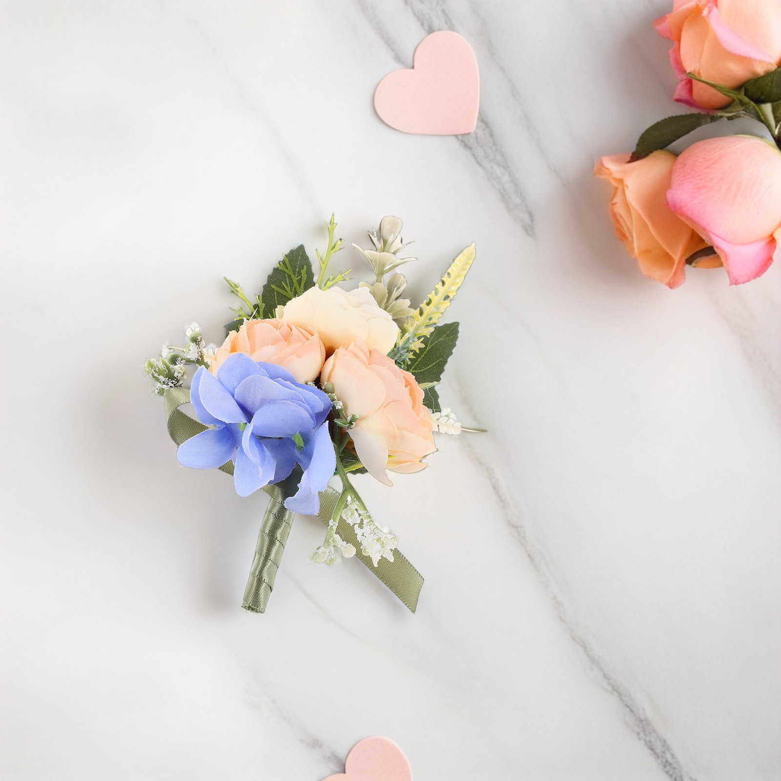 Boutonnière de mariage, fleur  - Men Accessories Elegant avis et prix