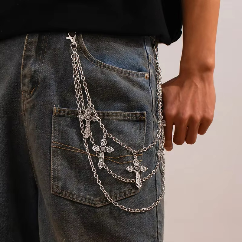 Chaîne de pantalon punk en mét - Men'S Accessories Chain avis et prix
