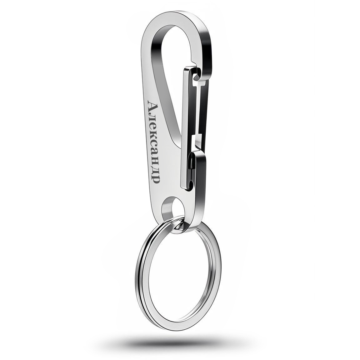 304 porte-clés en acier inoxyd - Men Accessories In Silver avis et prix