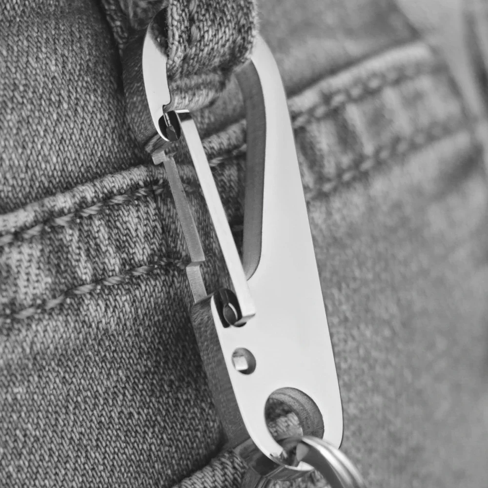 304 porte-clés en acier inoxyd - Men Accessories In Silver avis et prix