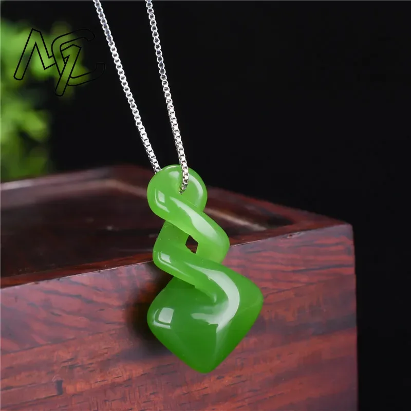 Pendentif en Jade Hetian natur - Men Accessories Hand avis et prix