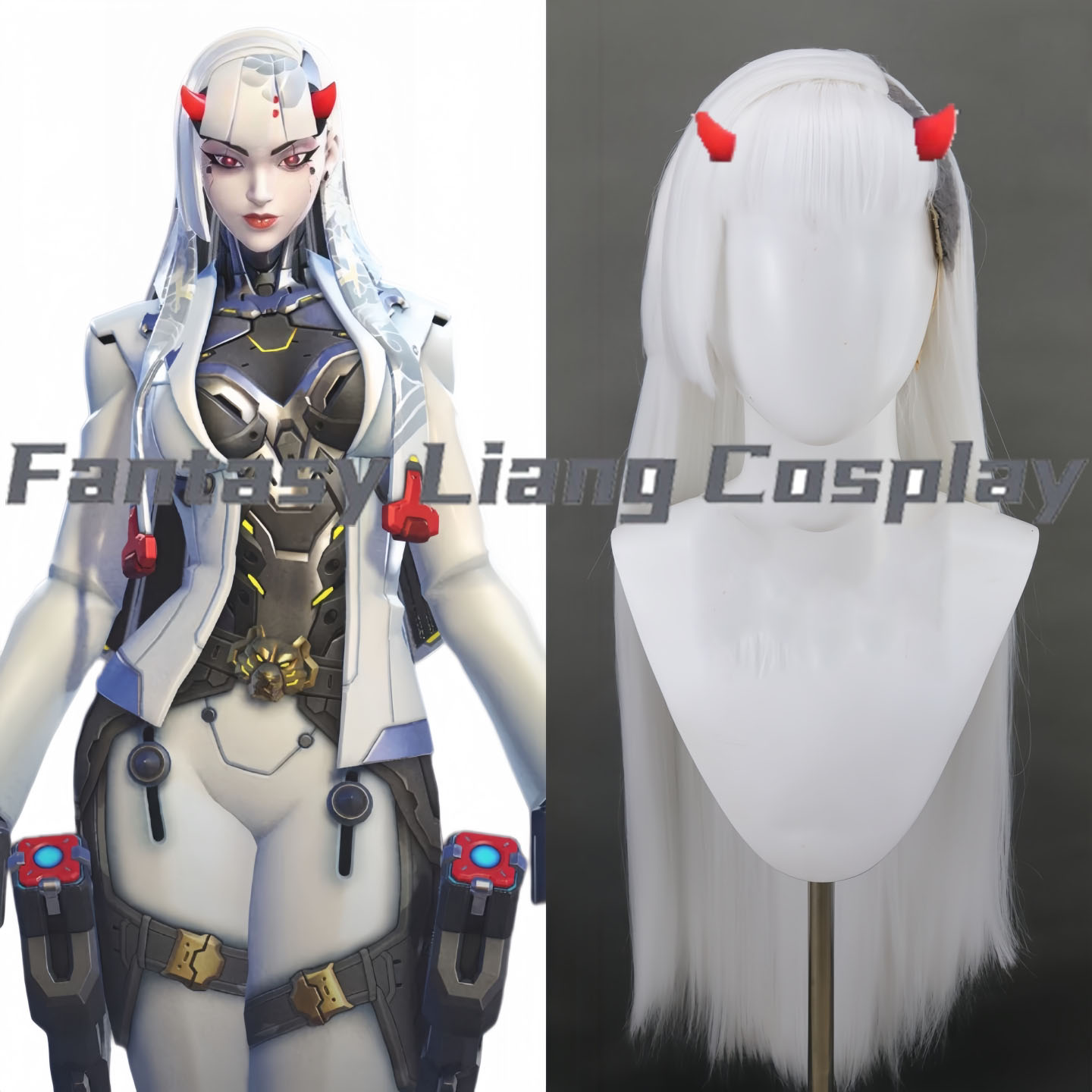 Perruque de cosplay Game Shion - Men Accessories Korea avis et prix