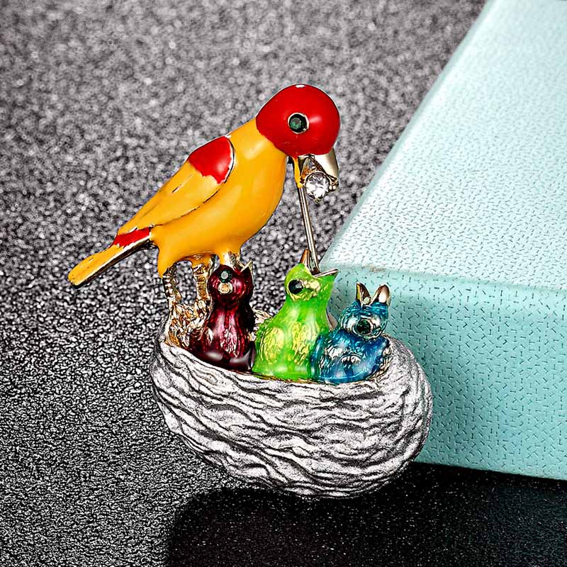 Zlxgirl Broches en émail motif - Men Accessories Bouquet avis et prix