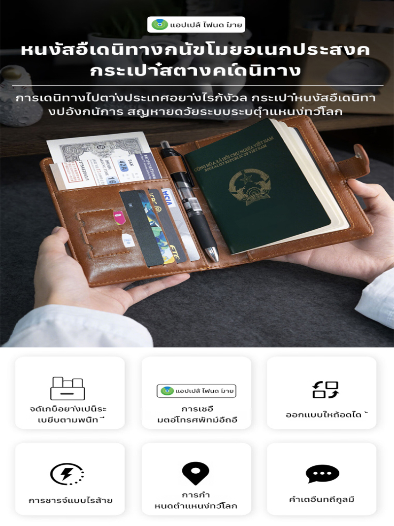 Portefeuille de voyage multifo - Men'S Accessories Holder avis et prix
