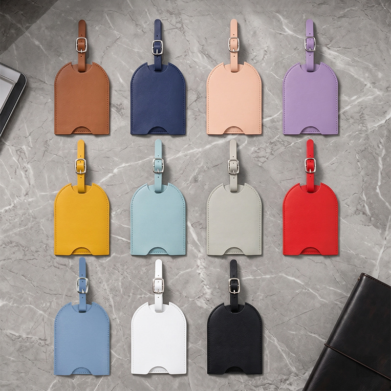 Étiquette de bagage en cuir PU - Men'S Accessories Holder avis et prix