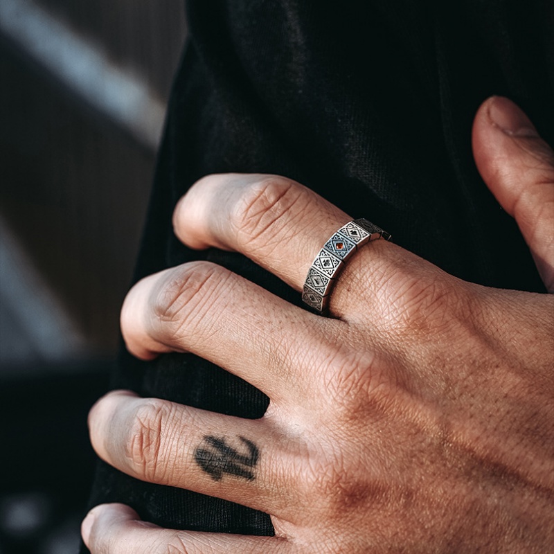 Buyee-Bague ouverte en argent  - Men Accessories Elegant avis et prix