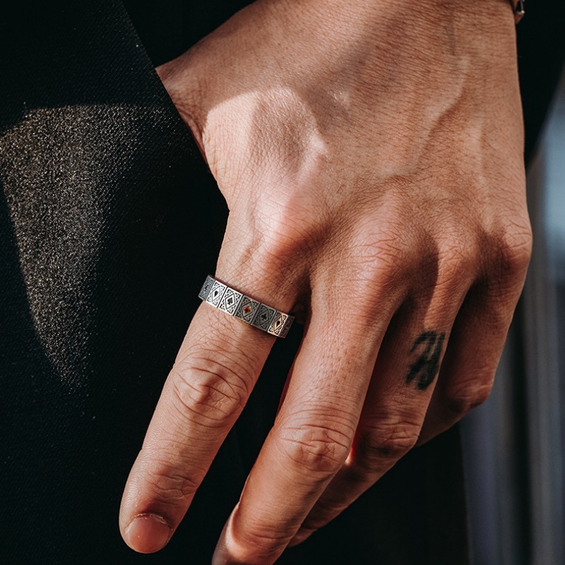 Buyee-Bague ouverte en argent  - Men Accessories Elegant avis et prix