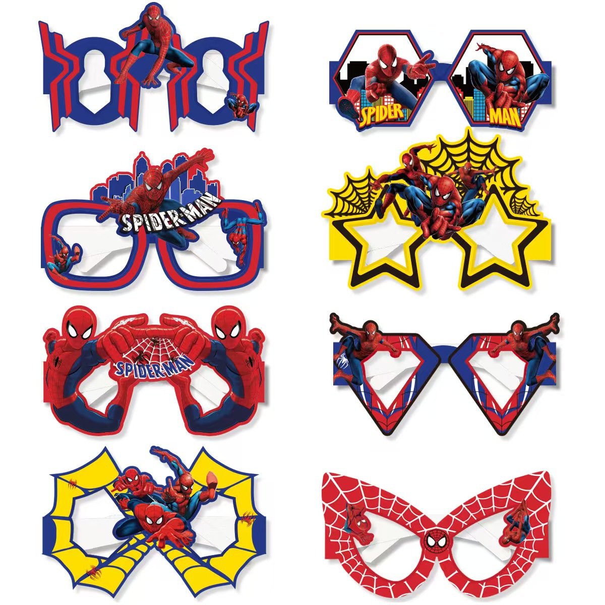 8 paires de lunettes Spider-Ma - Men Accessories For Birthday Gift avis et prix