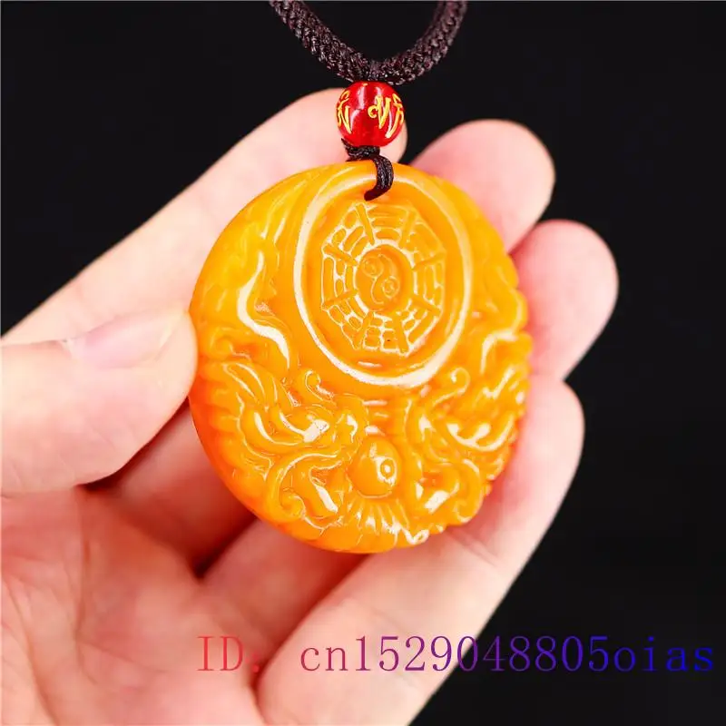 Pendentif Dragon Jade jaune po - Men Accessories Jewellery avis et prix