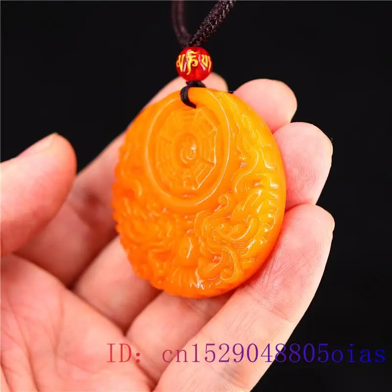 Pendentif Dragon Jade jaune po - Men Accessories Jewellery avis et prix