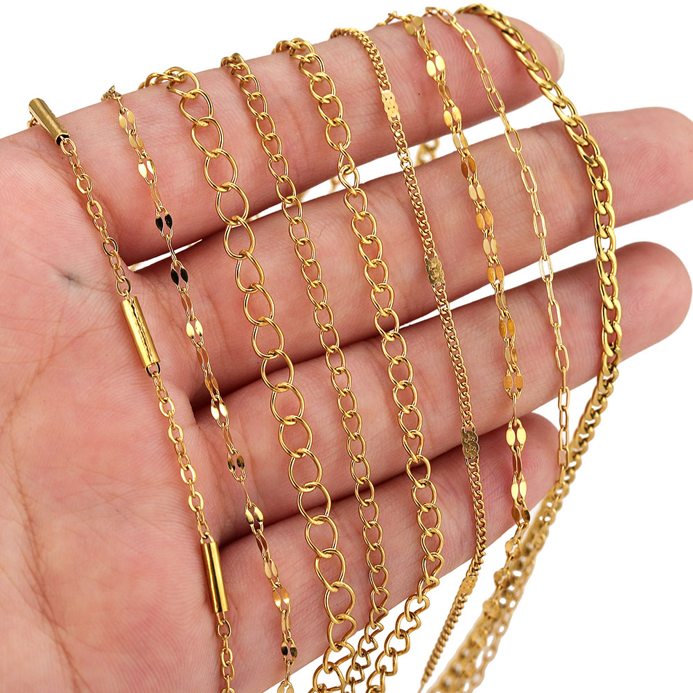 Chaînes croisées longues en ac - Men Accessories Jewellery avis et prix