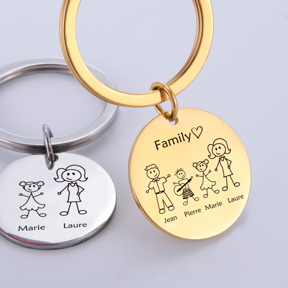 Porte-clés personnalisé pour l - Men Accessories In Silver avis et prix