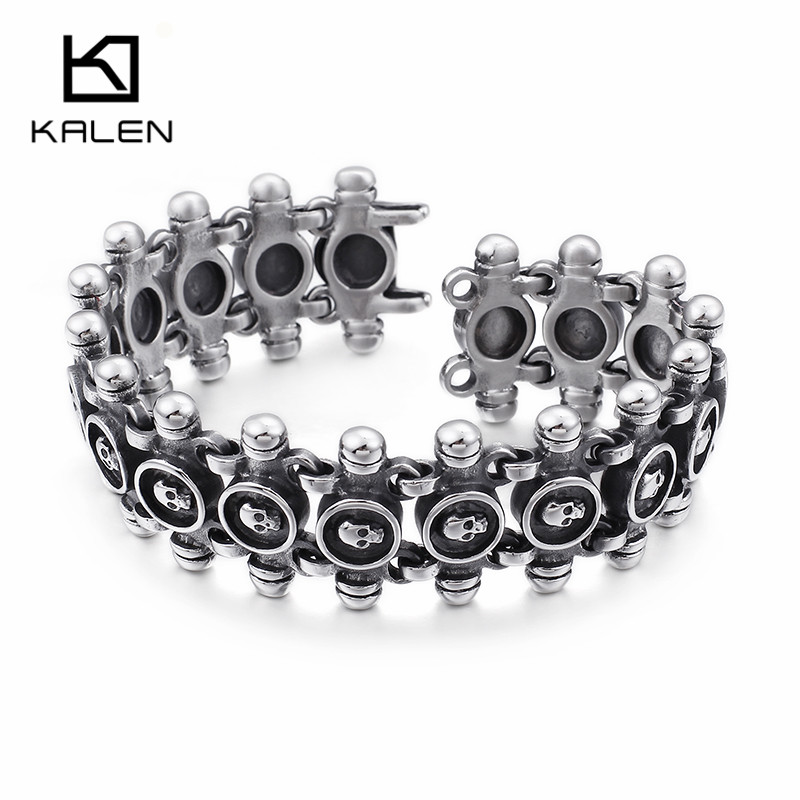 Bracelets KALEN Punk Vintage T - Men Accessories Bd avis et prix