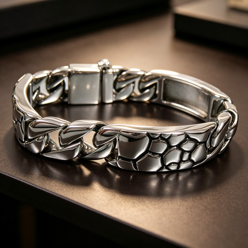 Bracelet chaîne gourmette vint - Men Accessories Bd avis et prix