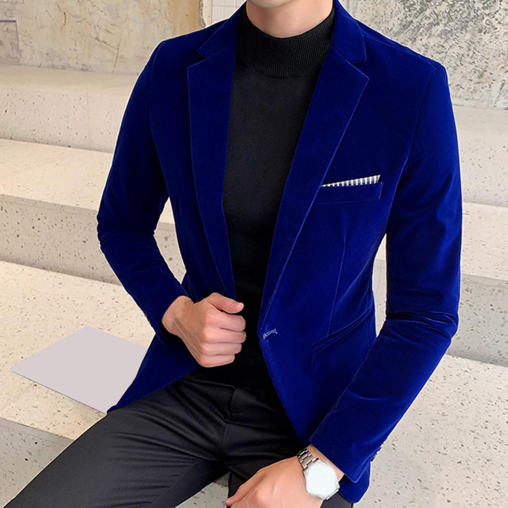 Velours hommes tempérament col - Men Accessories Elegant avis et prix