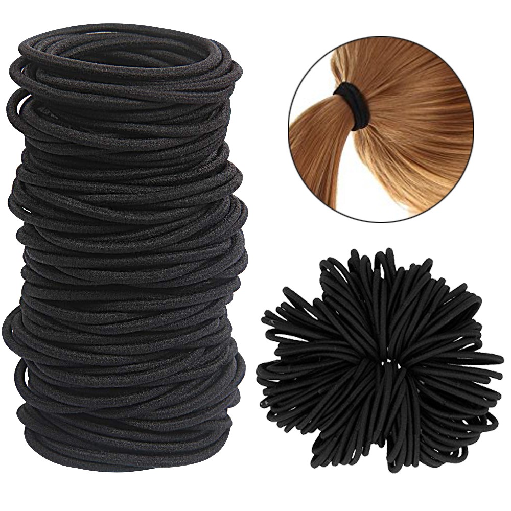10/30/50pcs 4MM noir petits at - Men'S Accessories Holder avis et prix