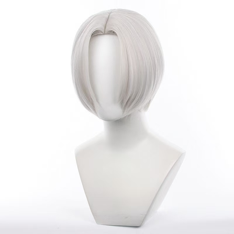 Perruque de cosplay Kurokawa I - Men Accessories In Silver avis et prix