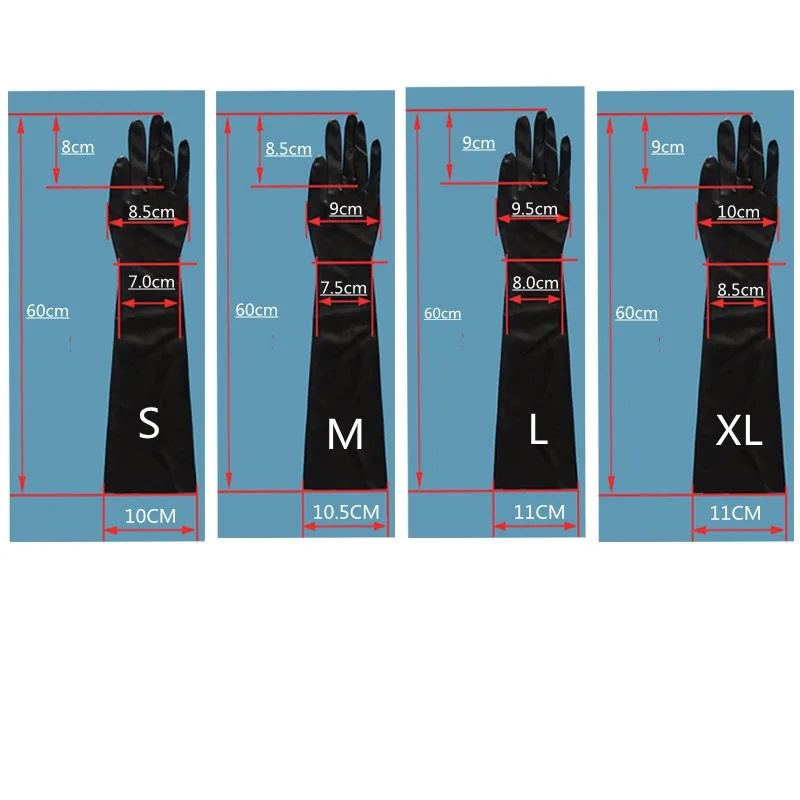 Gants unisexes en caoutchouc L - Men Accessories Wrist avis et prix