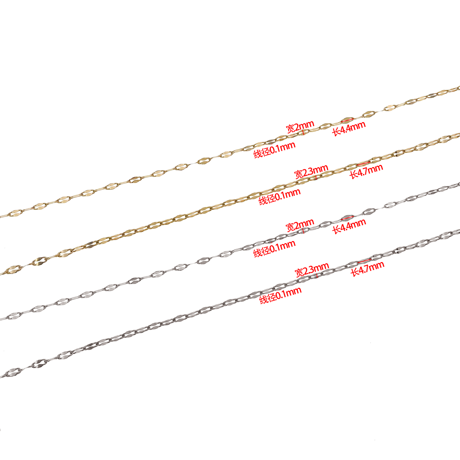 Chaînes à lèvres en acier inox - Men'S Accessories Chain avis et prix