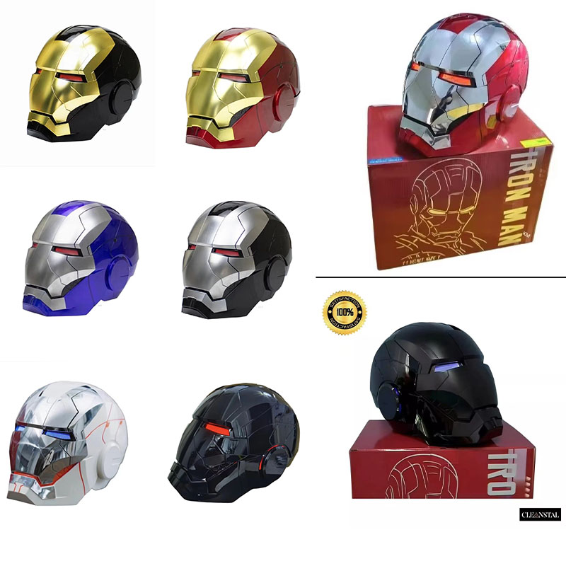 Casque Iron Man Cleanstal, mas - Men Accessories In Silver avis et prix
